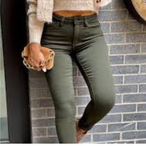 Hollister green jeans